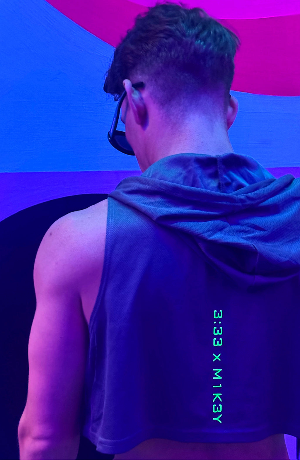 hoes never close crop hoodie image 1